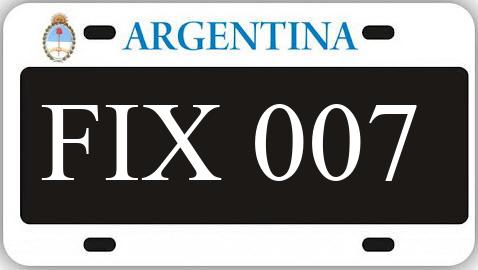 Patente FIX007