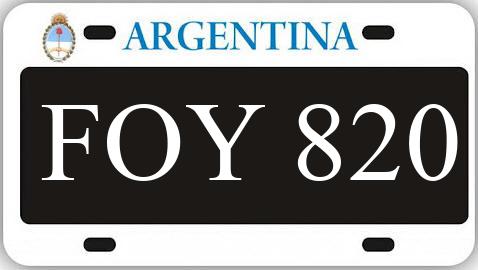 Patente FOY820