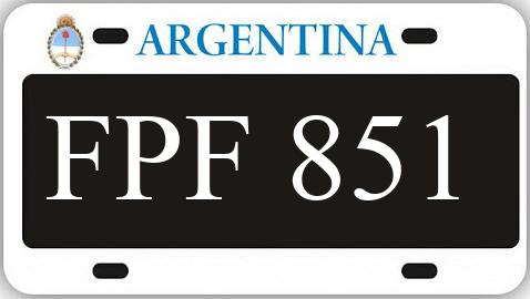 Patente FPF851
