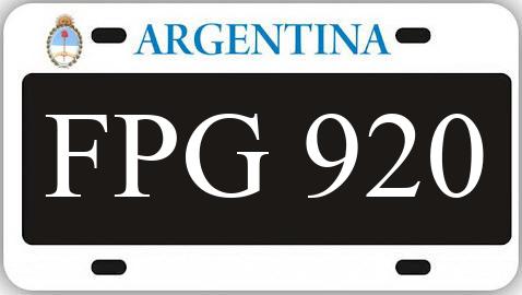 Patente FPG920
