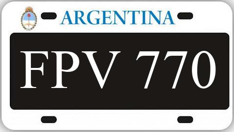 Patente FPV770
