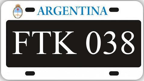 Patente FTK038
