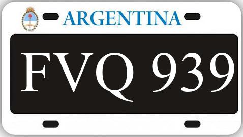 Patente FVQ939