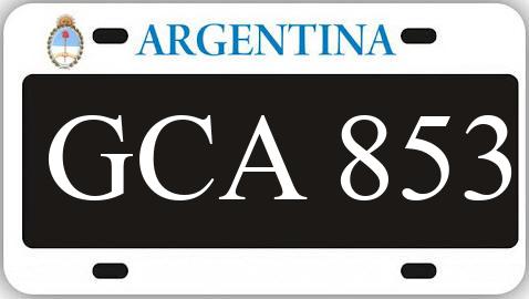 Patente GCA853