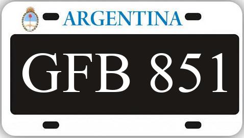 Patente GFB851