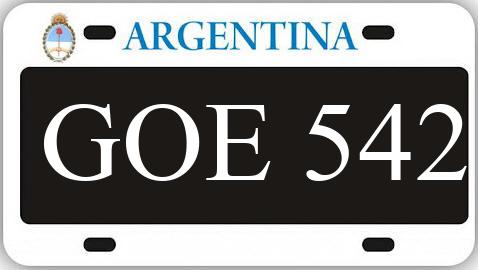Patente GOE542