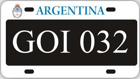 Patente GOI032