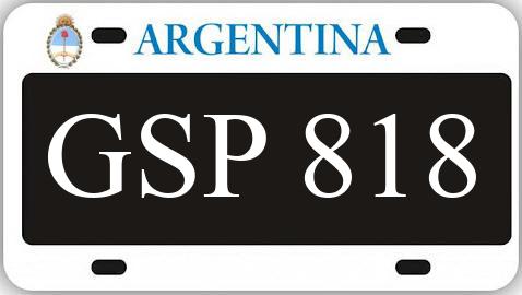 Patente GSP818