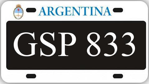 Patente GSP833