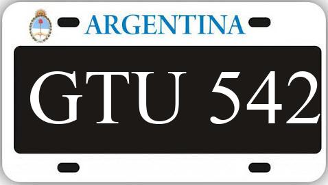 Patente GTU542
