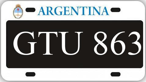 Patente GTU863