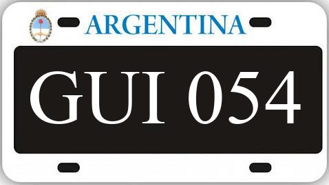 Patente GUI054