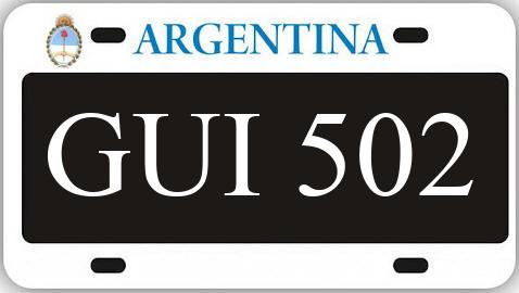 Patente GUI502