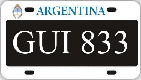 Patente GUI833