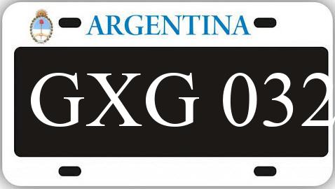 Patente GXG032
