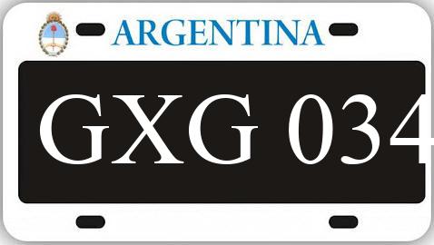 Patente GXG034