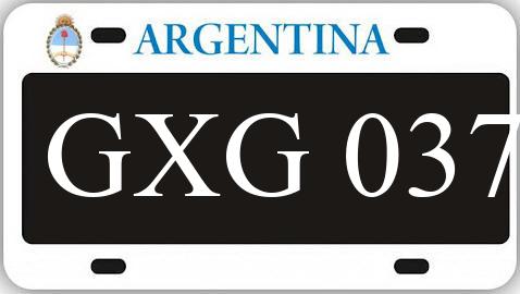 Patente GXG037
