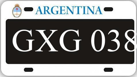 Patente GXG038