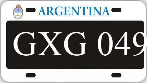 Patente GXG049