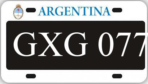 Patente GXG077