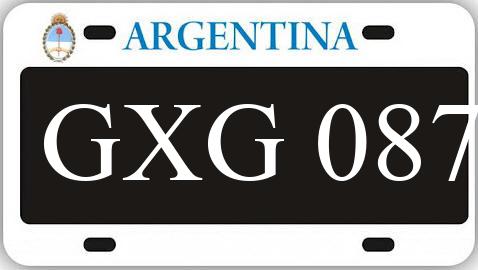 Patente GXG087