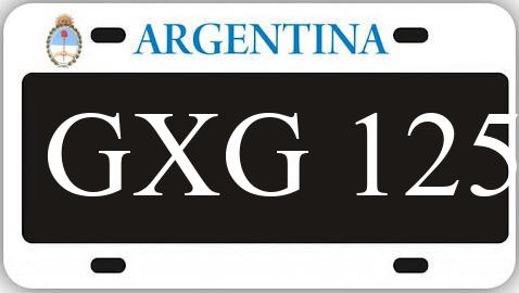 Patente GXG125