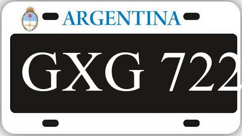 Patente GXG722