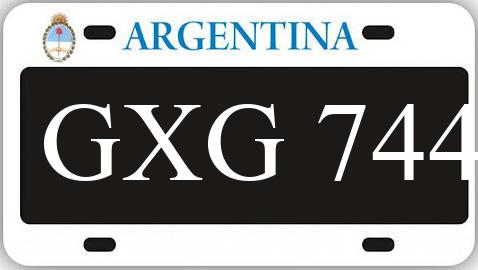 Patente GXG744