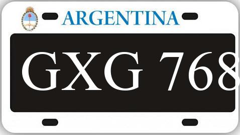 Patente GXG768