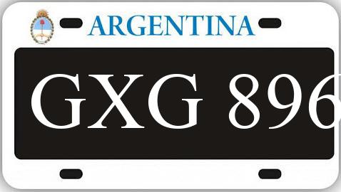Patente GXG896