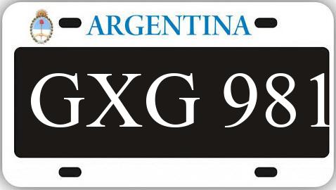 Patente GXG981