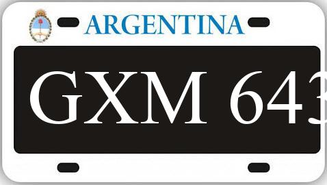 Patente GXM643