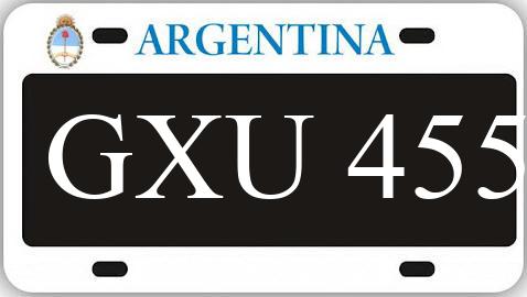 Patente GXU455