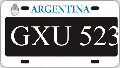 Patente GXU523