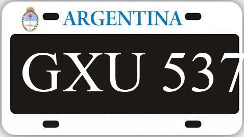 Patente GXU537