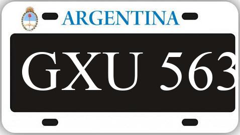 Patente GXU563