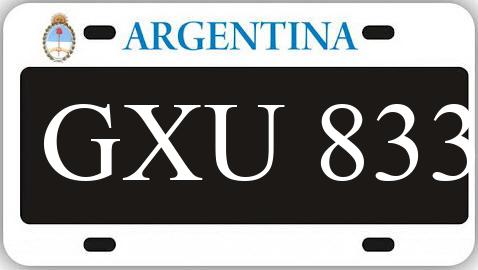 Patente GXU833