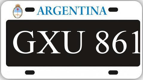 Patente GXU861