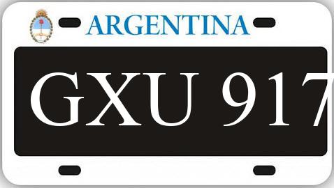 Patente GXU917