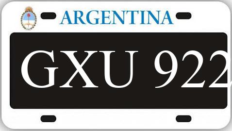 Patente GXU922