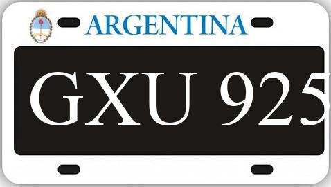 Patente GXU925