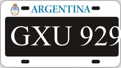 Patente GXU929