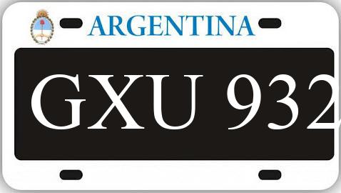 Patente GXU932