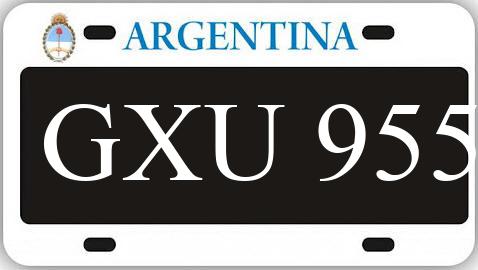 Patente GXU955