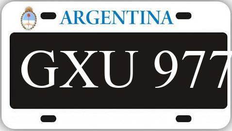 Patente GXU977
