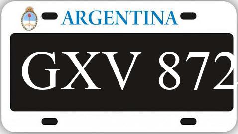Patente GXV872