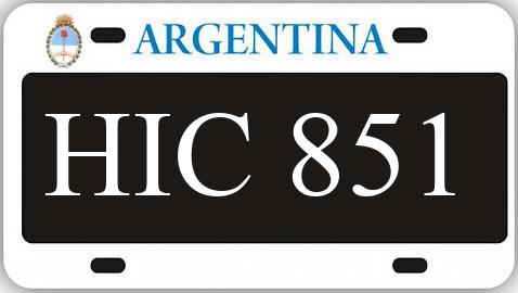 Patente HIC851