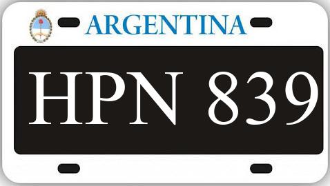 Patente HPN839
