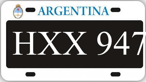 Patente HXX947