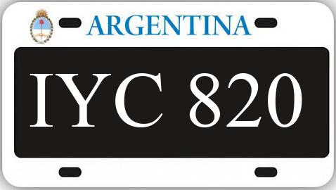 Patente IYC820